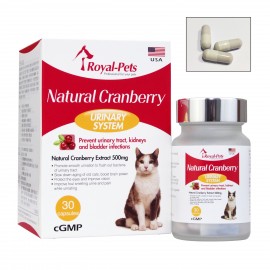Royal-Pets Natural Cranberry 天然小紅莓(貓用) 30粒